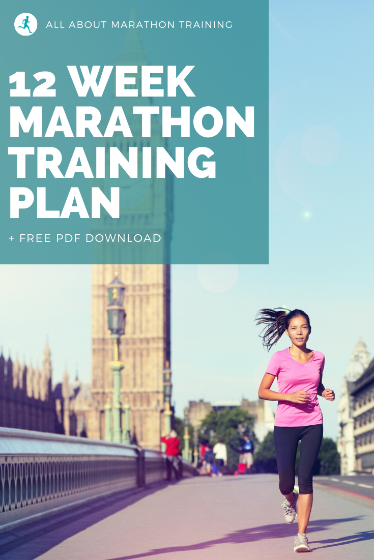 12 Week Marathon Training Schedule