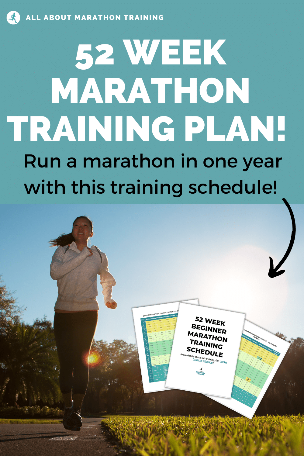 Run a marathon in one year with this training plan
