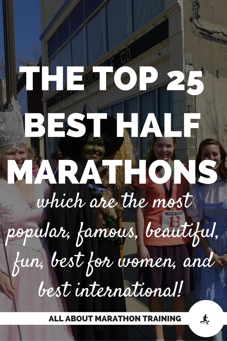 Gutter sydvest Hav Best Half Marathons - The Top 25!