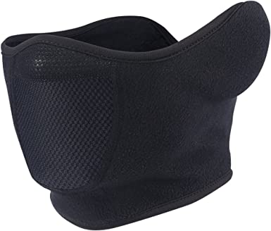 Half Fleece Cold Weather Mask for Running