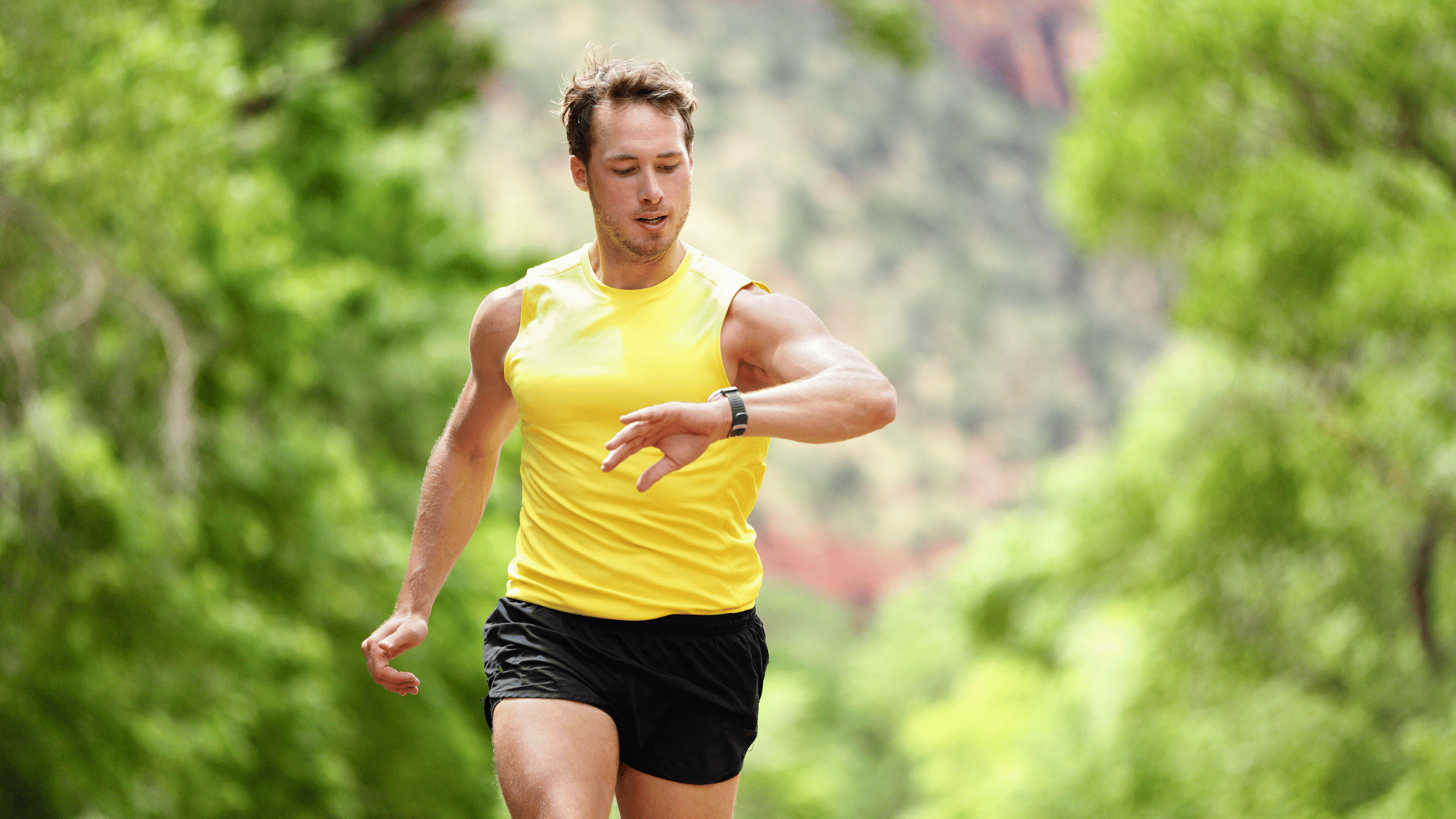 Marathon Training Heart Rate Zone Smart Watch