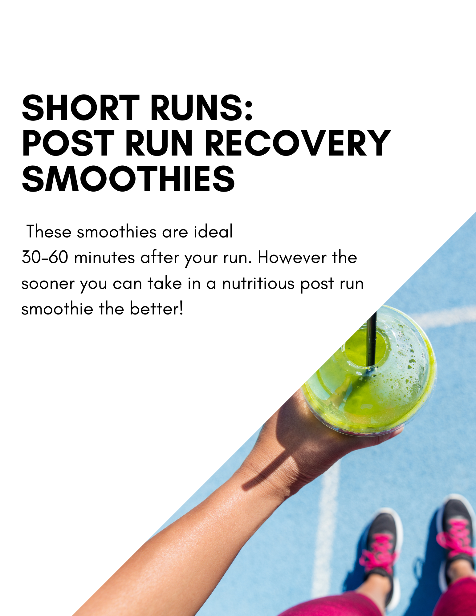 PostRunRecoverySmoothieShortRunList