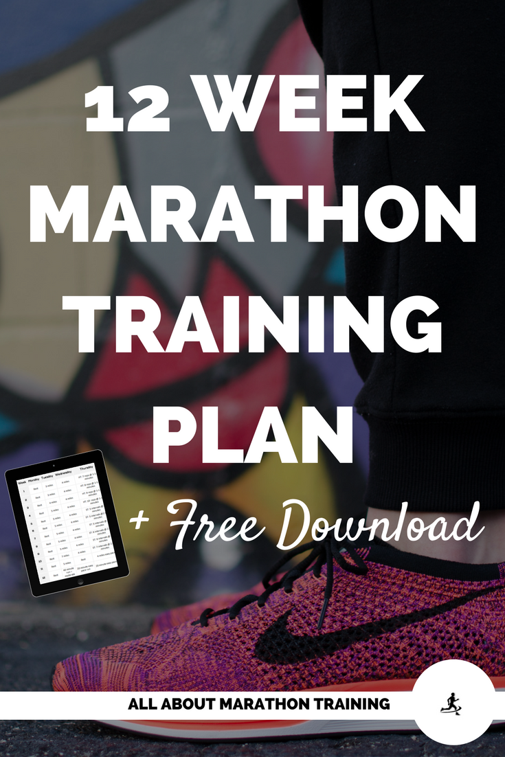 12 Marathon Training Schedule: Intermediate Plan