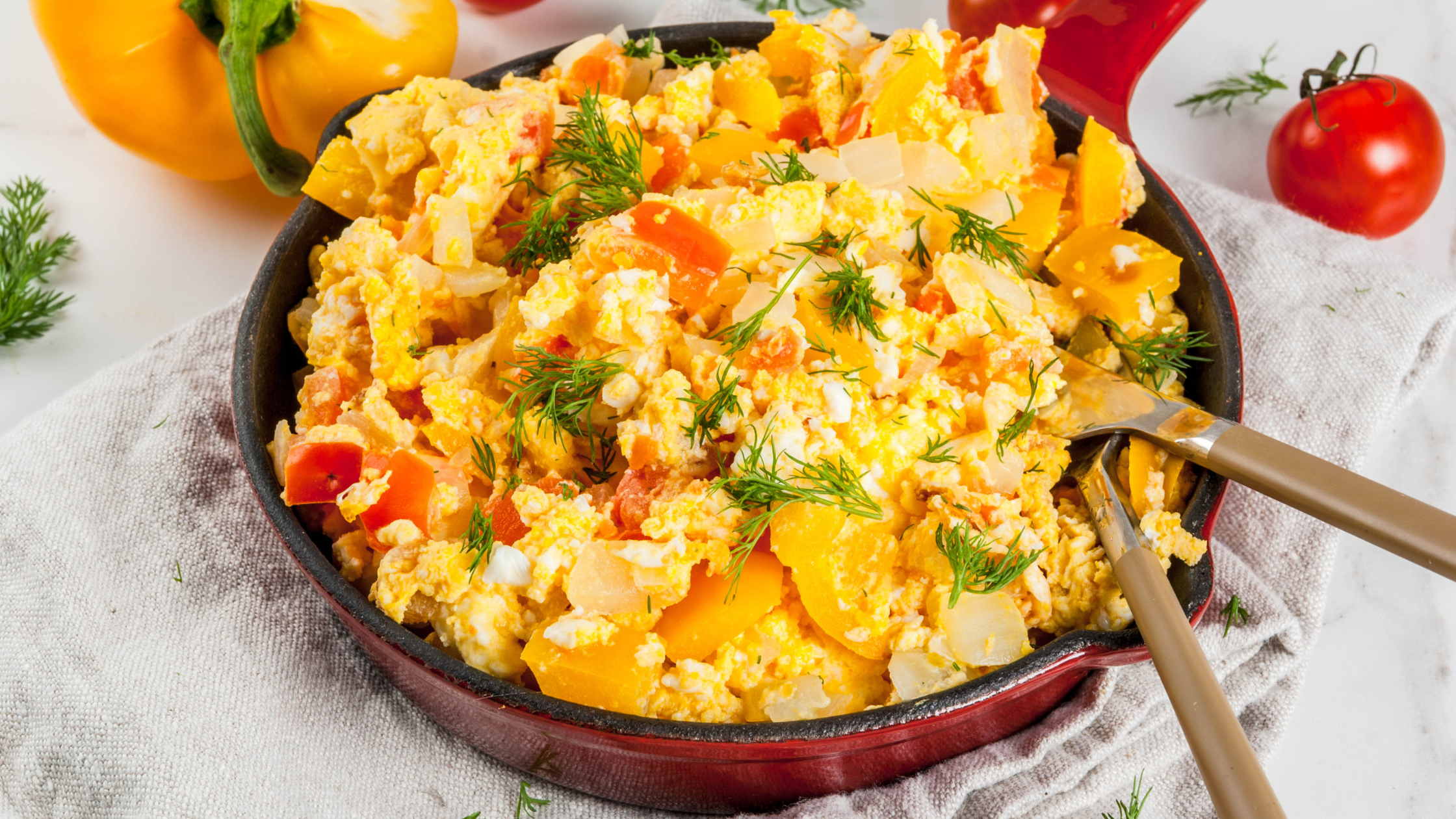 Best Breakfast For Runners Scrambled Eggs
