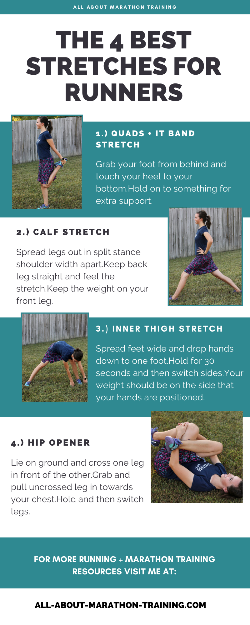 3 of the best quad stretches to do after every run