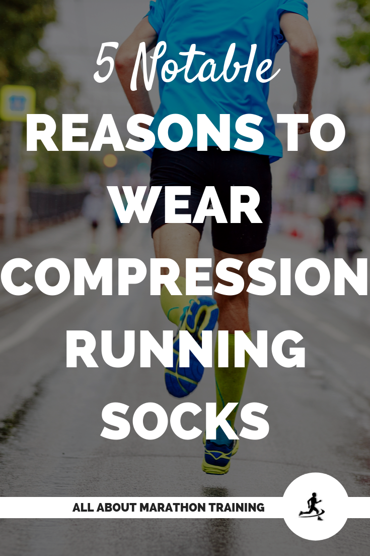 Why marathon runners should wear compression socks