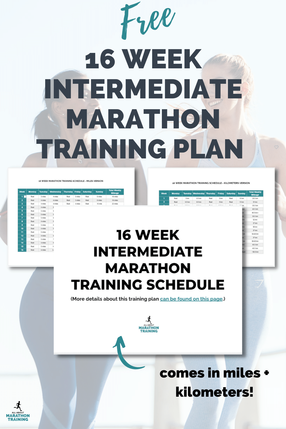 16 week marathon training plan