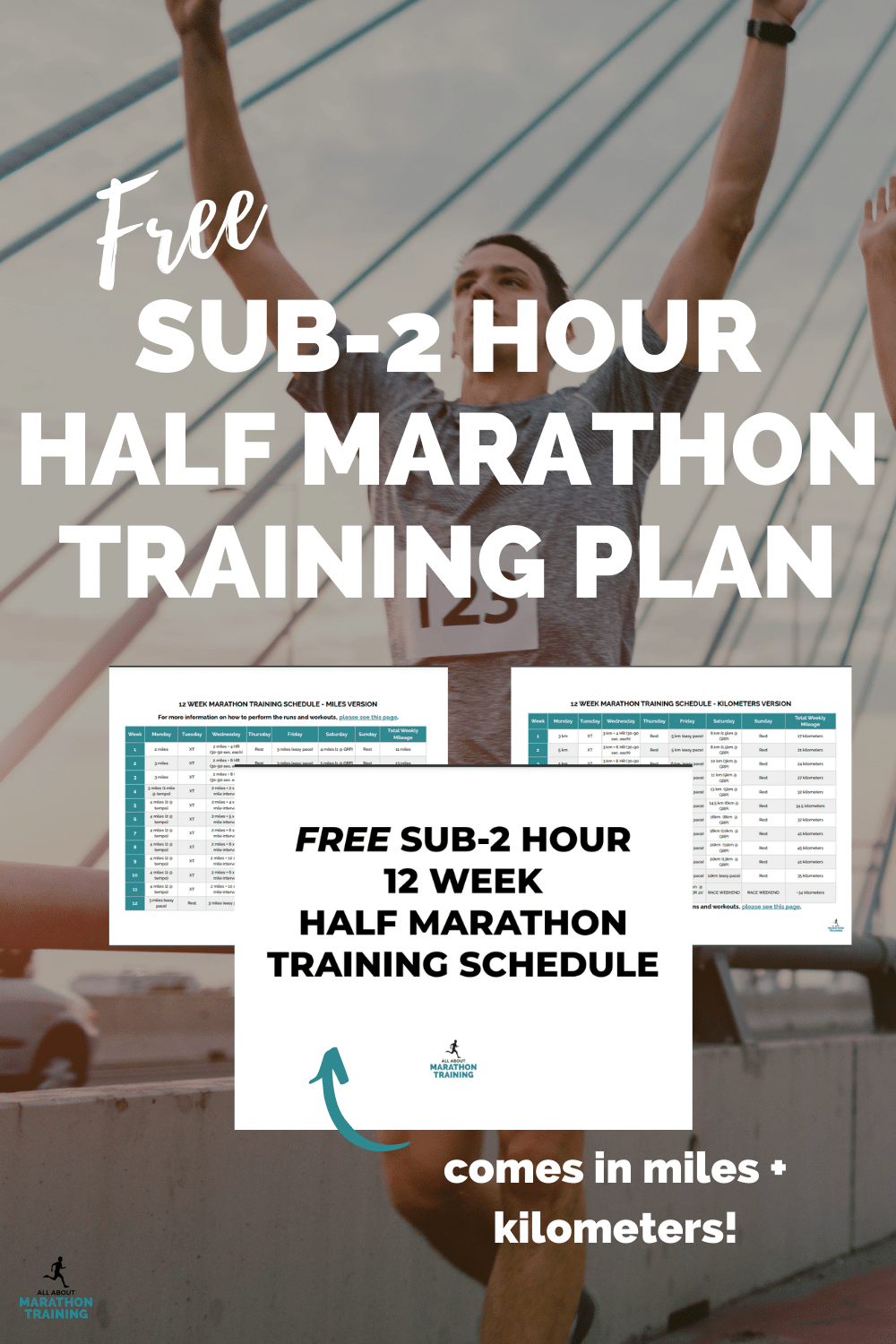 FreeSub2Hour12WeekHalfMarathonTrainingProgramPIN