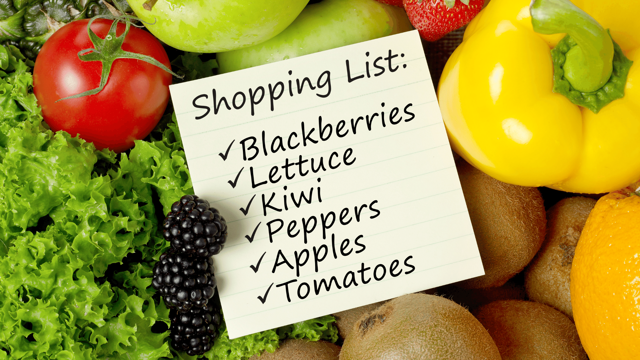 Meal Prep Ideas Shopping List
