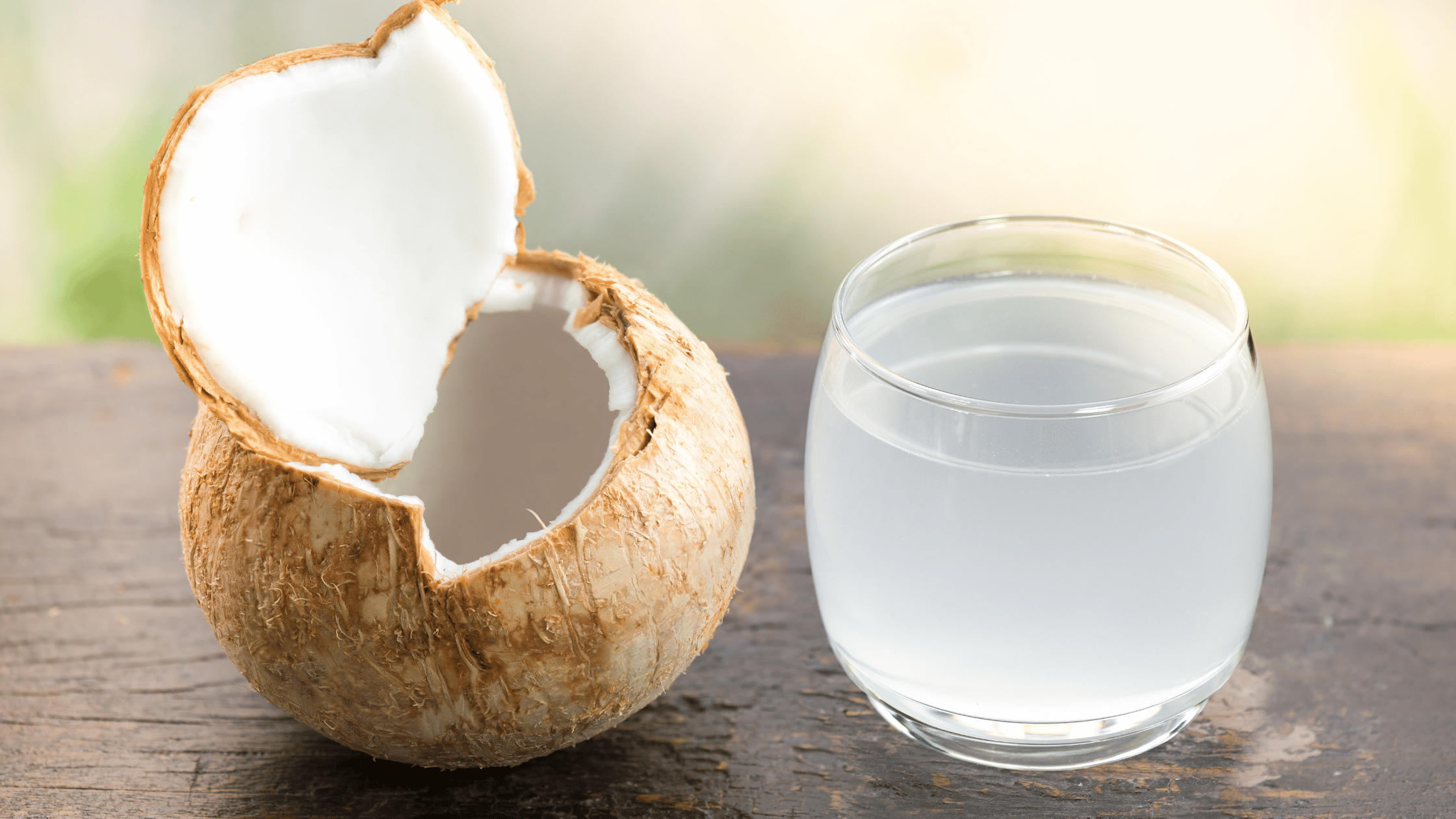 Recovery Drinks for Runners Coconut Water
