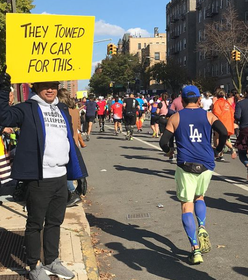 funnysignsformarathonrunnersfunnyspectatorsign